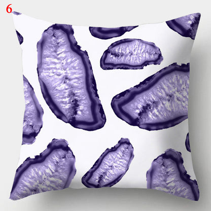 Modern Minimalist Creative Fabric Colorful Geometric Pillowcase