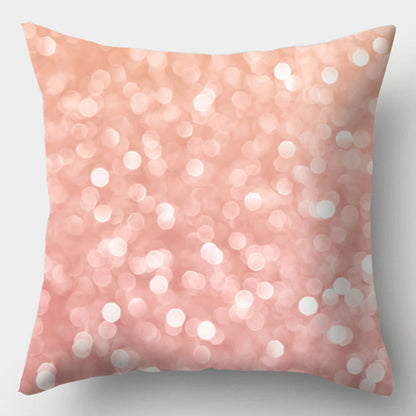 Modern Simple Pillow Home Cushion Geometric Amazon Hot Sale Peach Skin Fabric