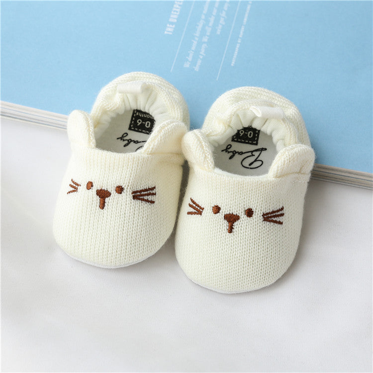 Fashion Simple Baby Knitted Booties