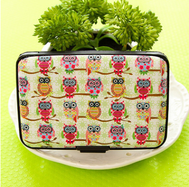 Owl organ card package ultra-thin cute women's multi-card card package bus bank card sets