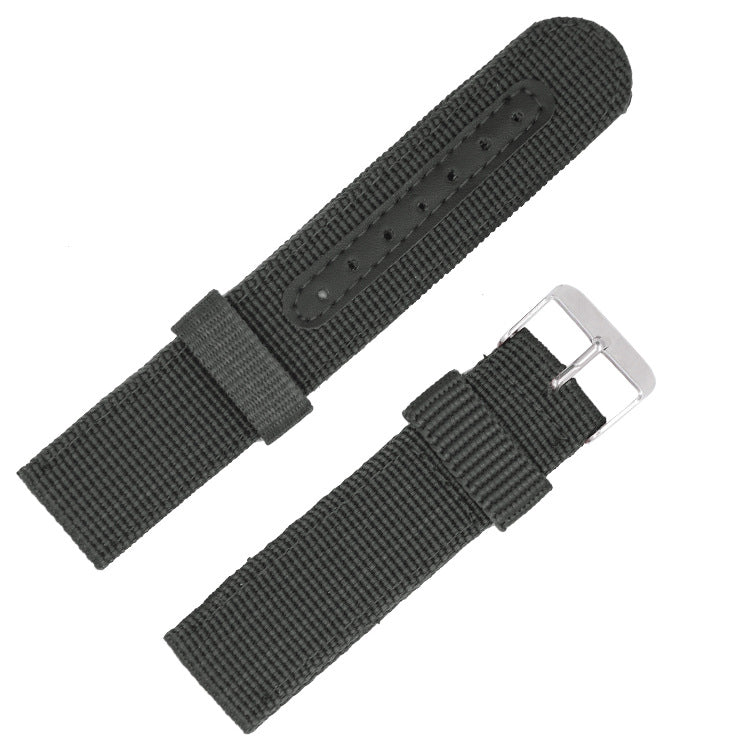 Woven canvas strap