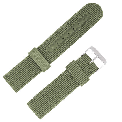 Woven canvas strap