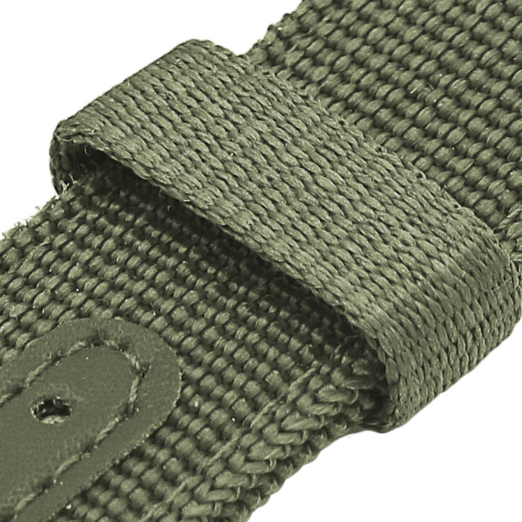Woven canvas strap