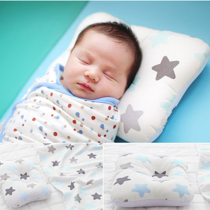 Anti-deviation head shaped pillow newborn pillow