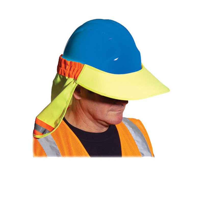 Sun Visor Curtain With Anti-glare And Anti-ultraviolet Large Brim With Safety Helmet