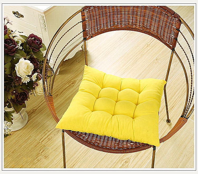 Solid color office cushion