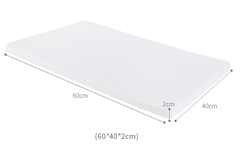 Natural latex pillow heightening pad