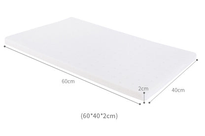 Natural latex pillow heightening pad