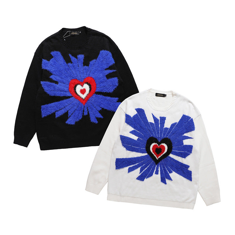 Plush Love Knitted Sweater For Men And Women