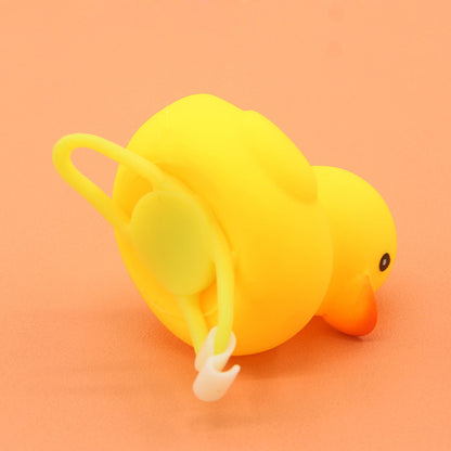 Children's scooter small yellow duck headlight
