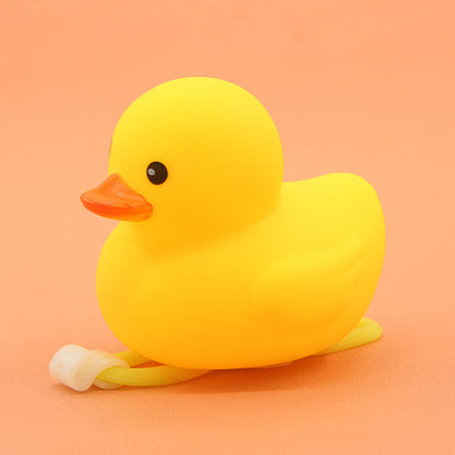Children's scooter small yellow duck headlight