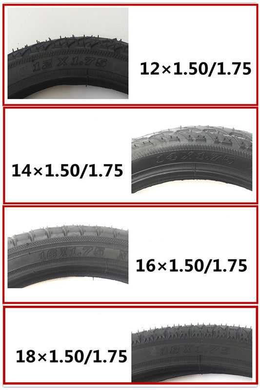 Butyl rubber inner tube baby carriage tire accessories
