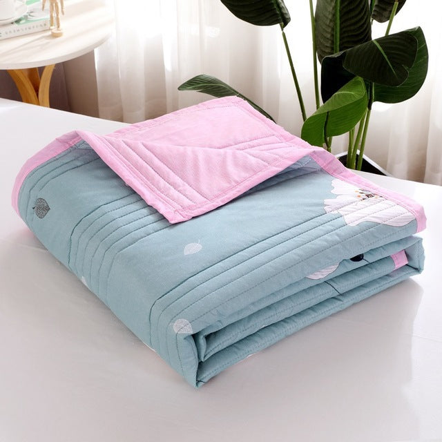 Thicken Blanket For Spring  Autumn And Summer  Dual-use For Children And Adults