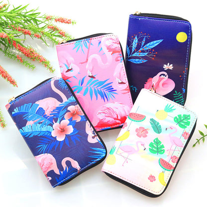 Cartoon Bird Coin Storage Coin Purse Key Case Boys Girls Wallet