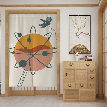 Custom Fabric Door Curtain Partition Curtain