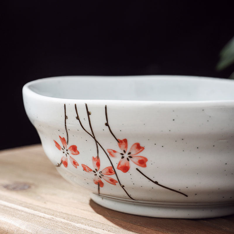 Creative Underglaze Color Tableware Household Dessert Ramen Bowl