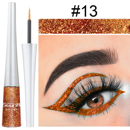 Creative Multicolor Glitter Powder Liquid Eyeliner