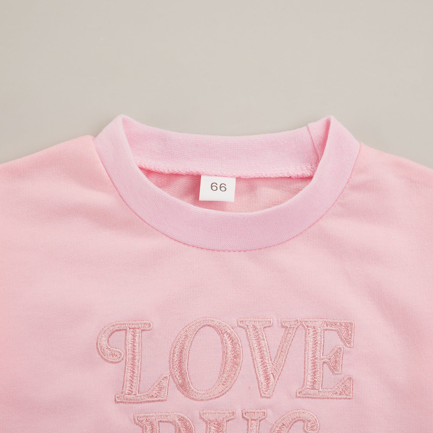 Children's Fashion Personalized Embroidered Letter Sweater