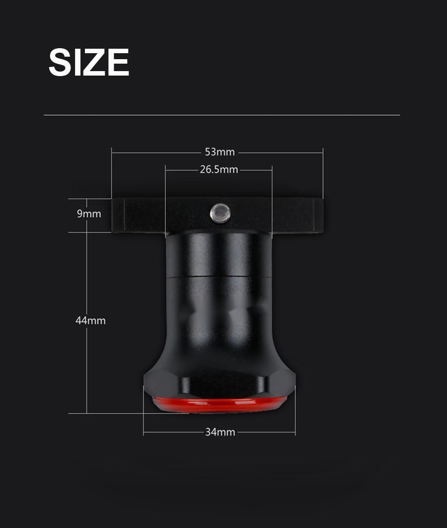 MOQ200PCS Personalized Bicycle night riding tail light