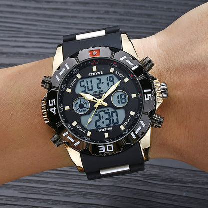Men's Multifunctional Sports Waterproof Electronic Watch
