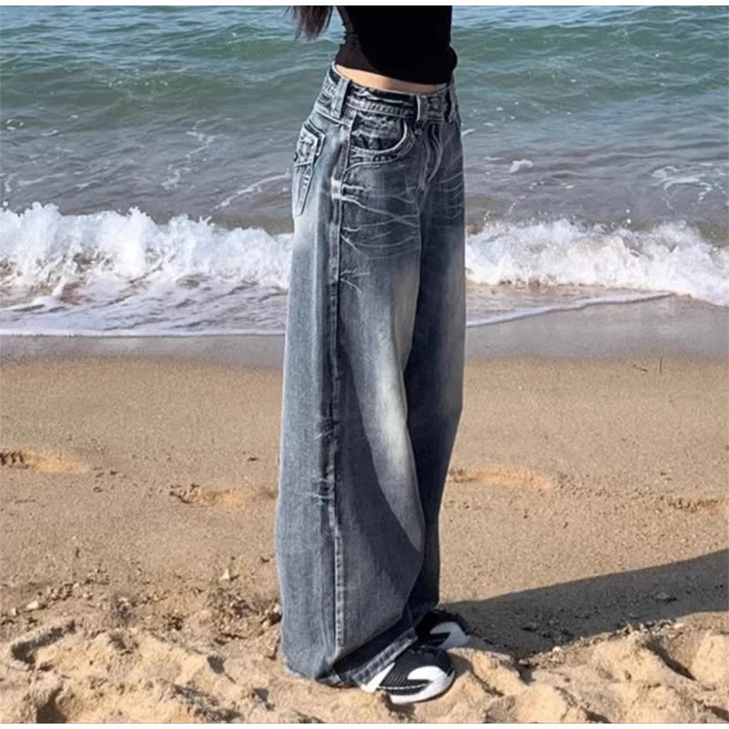 New Women's Vintage Jeans High Waist