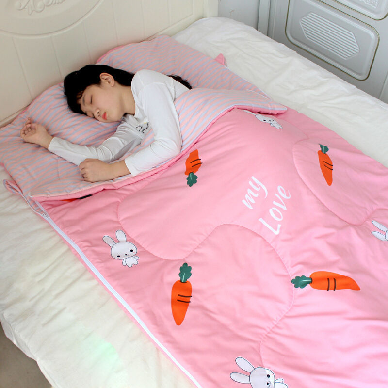 Adult indoor single summer thin sleeping bag