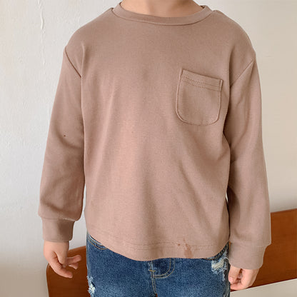 Long Sleeve T-Shirt Boys Striped Girls'