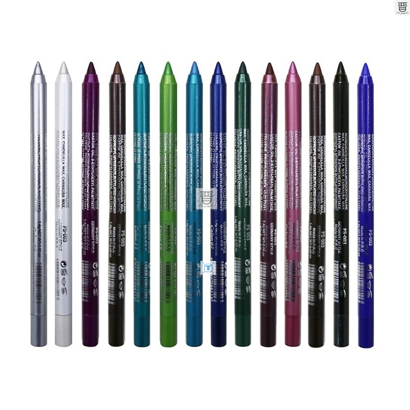 1 Pc Long-lasting Eyeliner Pencil Waterproof 14 Colors