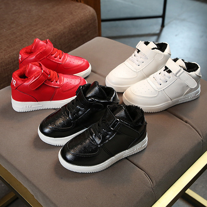 2021 New Spring Shoes Children Shoes With White Cotton Shoes And Casual Shoes Baby Shoes