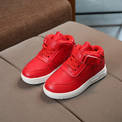 2021 New Spring Shoes Children Shoes With White Cotton Shoes And Casual Shoes Baby Shoes