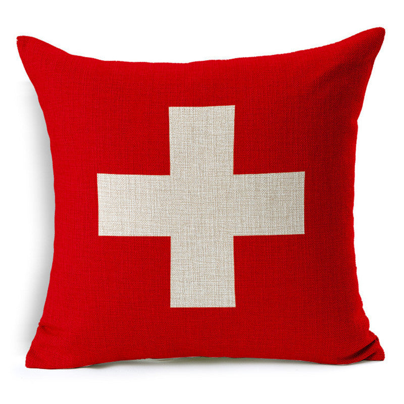 Home creative cotton and linen pillowcase