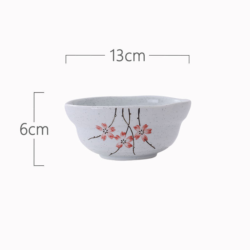 Creative Underglaze Color Tableware Household Dessert Ramen Bowl