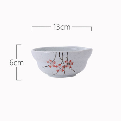 Creative Underglaze Color Tableware Household Dessert Ramen Bowl