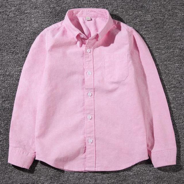 Boys Casual Solid Color Long Sleeves