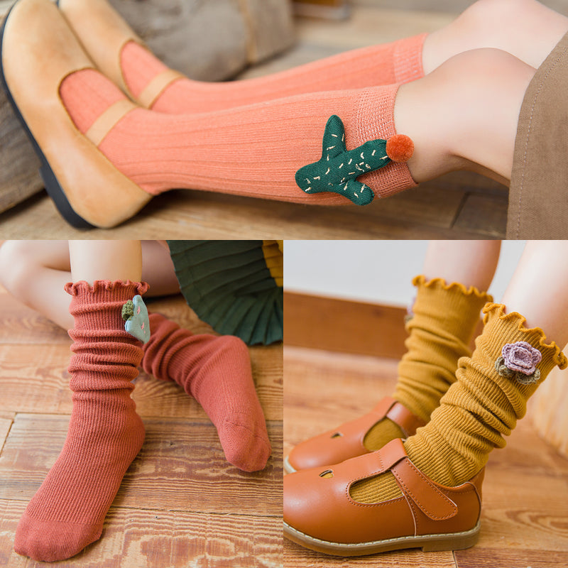 Cute cartoon girl stockings