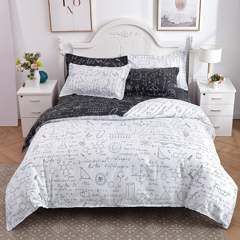 Four-piece cotton bedding with multiple specifications