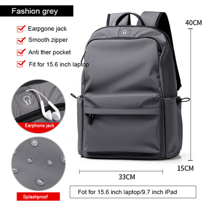 Fashion Simple Travel Bag Trendy Cool Male College Student Computer School Bag
