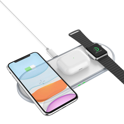 Multifunctional Three-in-one 10W Wireless Fast Charging Mobile Phone Holder