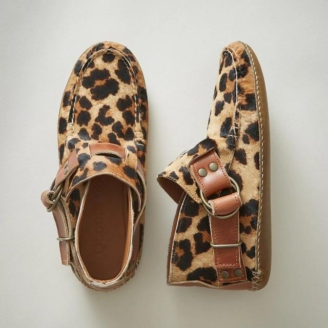 Flat High Top Martin Boots With Belt Buckle Single Shoes