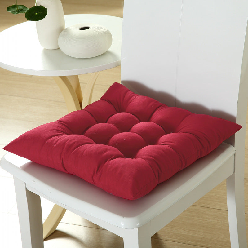Solid color office cushion