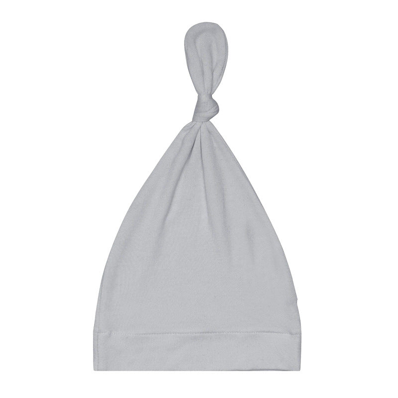 New Bamboo Fiber Thin Baby Hat Pullover