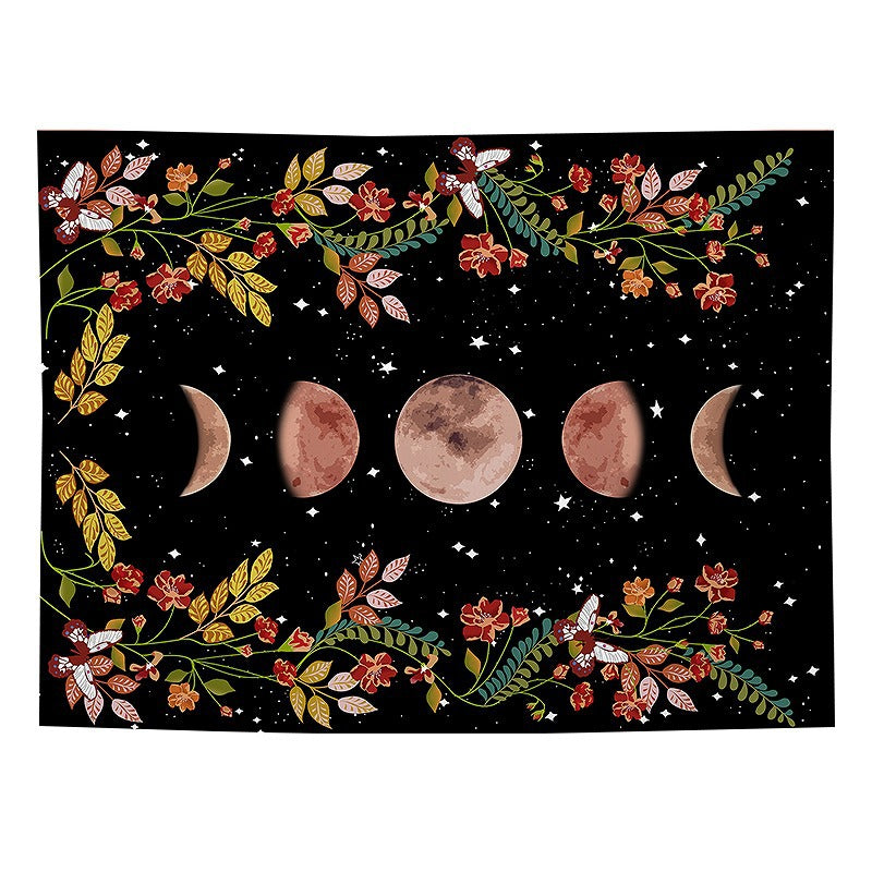 Skeleton living room bedroom tapestry