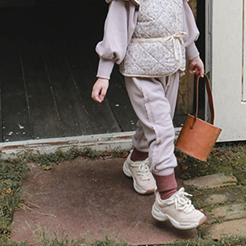 Children's Girl Bow Sweet Tie Sweatpants