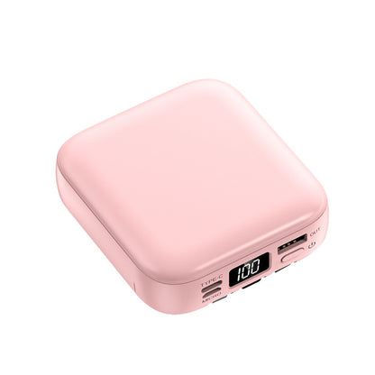 Beauty Mirror Power Bank Comes With Cable Portable Mini