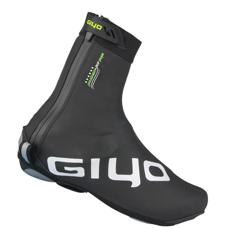 Bicycle riding shoe covers
