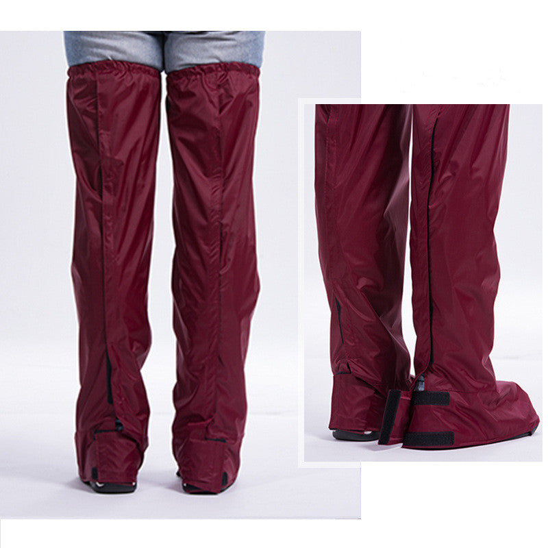 Men's Waterproof Rain Pants And Shoes