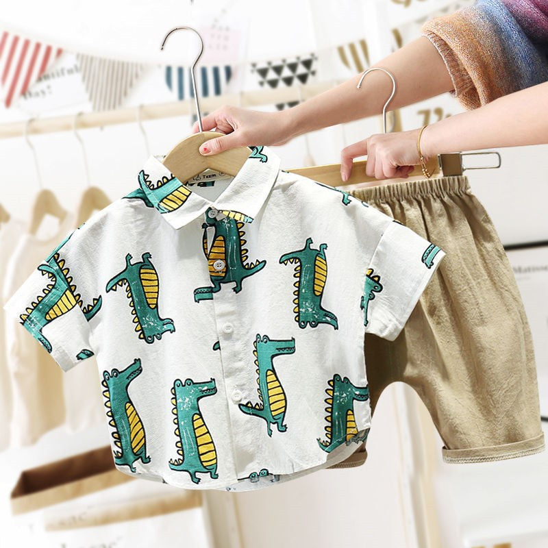 Children's short sleeve shirt