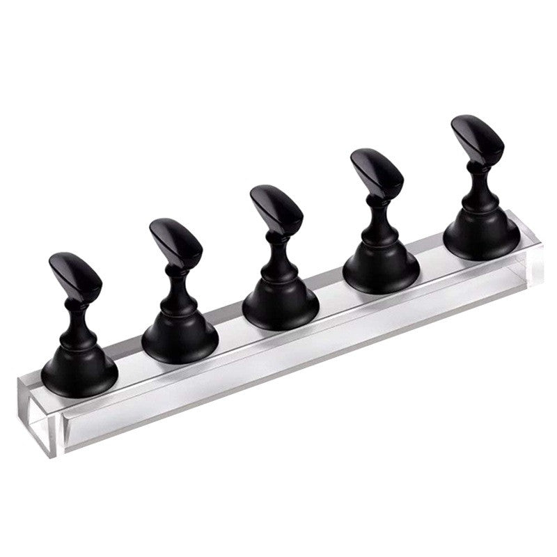 Japanese nail art checkerboard bracket