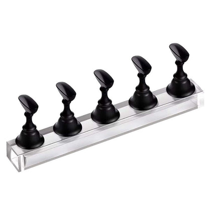 Japanese nail art checkerboard bracket