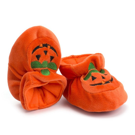 Baby shoes, pumpkin shoes, toddler shoes